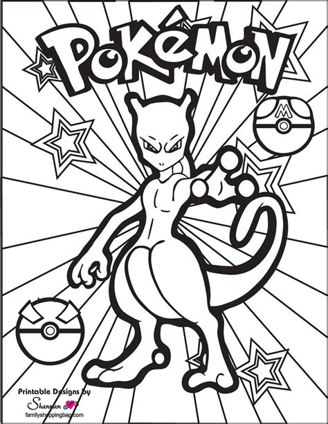 pokemon colouring in pages|52 Pokemon Coloring Pages (Free PDF Printables)